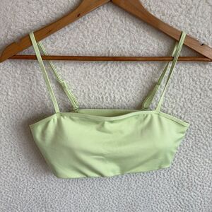 Victoria’s Secret Pink Bandeau Bra‎ Top Women’s Medium Lime Green